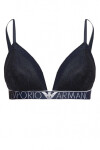 Krajková vyztužená podprsenka 164298 1P216 00135 námořnická modrá Emporio Armani navy blue