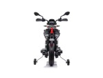 Mamido Dětská elektrická motorka Aprilia černo-červená
