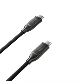 Nomad Kevlar Cable USB4 carbide V3 / Kabel / USB-C - USB-C / 0,3 m / 20 Gbps / 240 W (NM009810858)