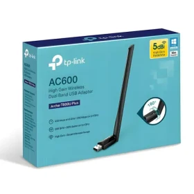 TP-Link Archer T600U Plus černá / Wi-Fi USB adaptér / 600 Mbps / 802.11ac/n/g/b (ARCHER T600U PLUS)