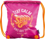 Sáček na obuv Supergirl STAY CALM