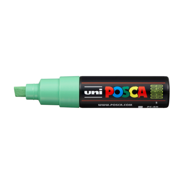 Posca popisovač PC-8K, mm, světle zelená