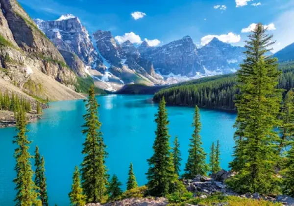 Castorland 53810 Jaro u jezera Moraine, Kanada