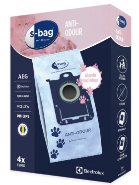 Electrolux sáčky do vysavače Sáčky do vysavače s-bag® Anti-odour E203s