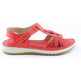 Wild 016835A.01 Red Dámské celokožené sandály 40