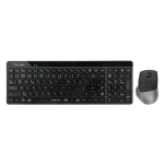 A4tech FG2400 Air2 černá / set bezdrátová klávesnice + myši / CZ layout / USB nano přijímač 2.4GHz (FG2400AIR2-BK)