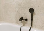 Vanová baterie SAT Mood bez sprchového setu 150 mm černá SATBSMOOD222C SATBSMOOD222C