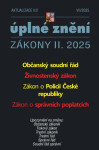 Aktualizace II/2 2025 Občanský soudní řád, Živnostenský zákon, Zákon o Policii České republiky, Zákon o správních poplatcích