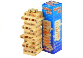 Mamido Dřevěná společenská hra věž Jenga
