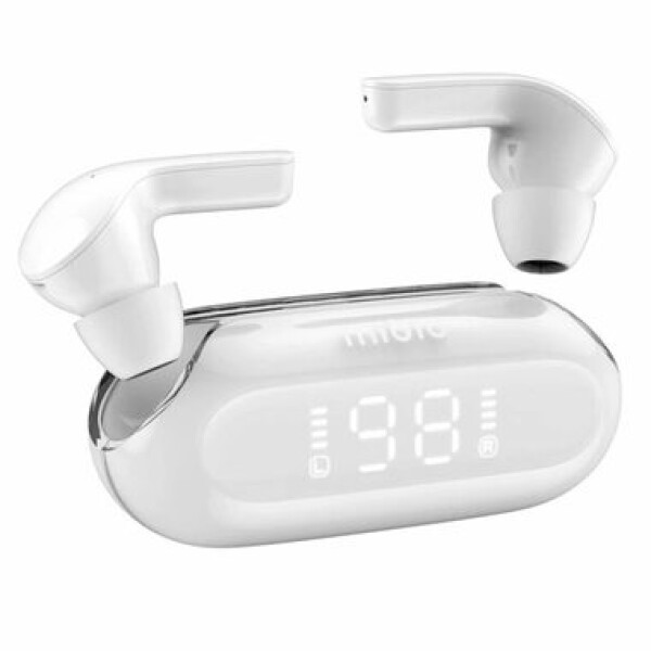 Xiaomi Mibro Earbuds 3 TWS bílá / Bezdrátová sluchátka / LED displej / Bluetooth 5.3 (57983115292)