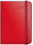 Týdenní diář 2027 Zoro Flexi A5 červená