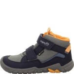 Dětské kotníkové celoroční tenisky Superfit barefit TRACE GTX Green/Orange 1-006042-8010 - 34
