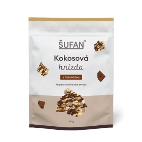 Šufan Kokosová hnízda s čokoládou 170 g