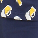 EVONA a.s. Pánské krátké pyžamo P KOSMO s pivním potiskem - P KOSMO XL