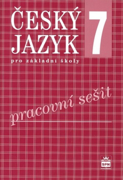 Český jazyk pracovní sešit