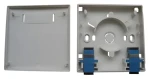 XtendLan optická zásuvka 2x SC / Optická zásuvka / FTTH / 86x86 mm / bez SC adaptérů (ORZ21-SC)
