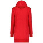 Geographical Norway Fabienne W WW4561F/GNO-RED Mikina s kapucí XL
