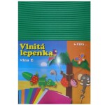 Vlnitá lepenka B4 zelená - rovná vlna, 10ks