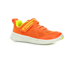 Geox Junior Foot Run Orange/Lime Green