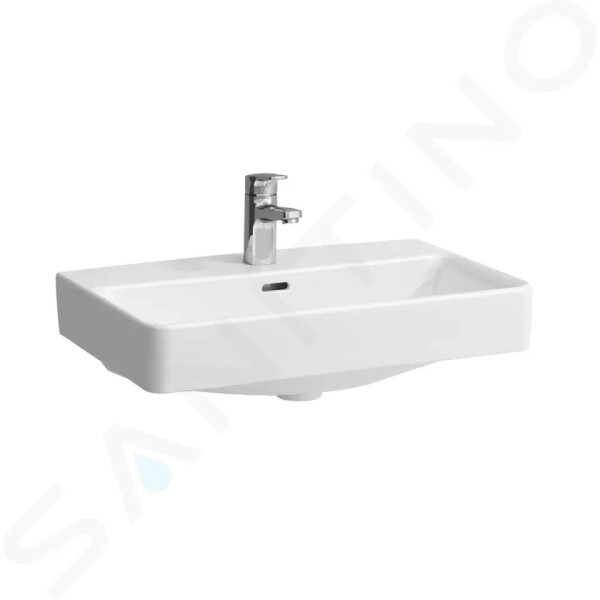 Laufen - Pro S Umyvadlo 600x380 mm, 1 otvor pro baterii, s LCC, bílá H8129534001041