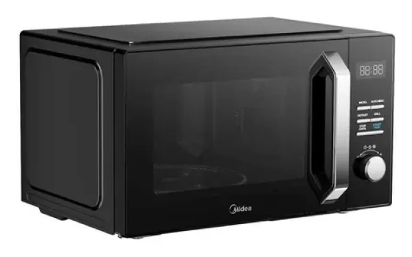 Midea MAG25XF černá / Mikrovlnná trouba s grilem / 25 l / 800 W / gril 1000 W (MAG25XF)