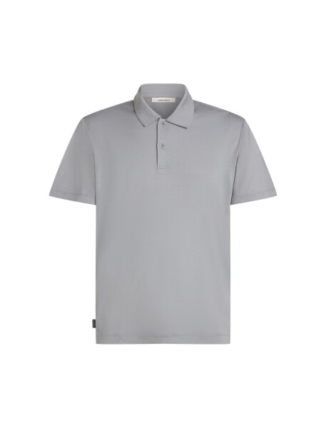 ICEBREAKER Mens 15.5 Merinofine SS Polo, Proto Grey velikost: M