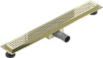 MEXEN/S - Flat M08 odtokový žlab 60 cm zlatý 1525060-15