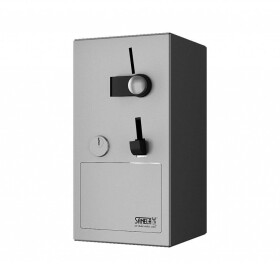 SANELA - Automaty Mincovní automat dveřního zámku, antivandal, matný nerez SLZA 40