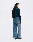 Thinking MU Fuzz Corduroy Karina Pants BLUE 42
