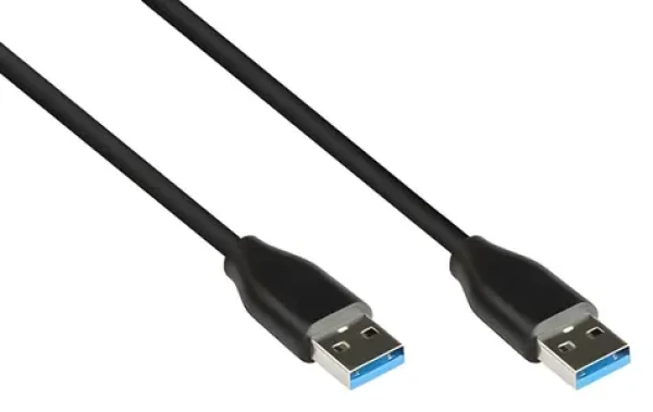 Good Connections USB 3.2 Gen 2 A-A černá / USB kabel / USB A - USB A / 0,5 m / 10 Gbps (2831-AA005S)
