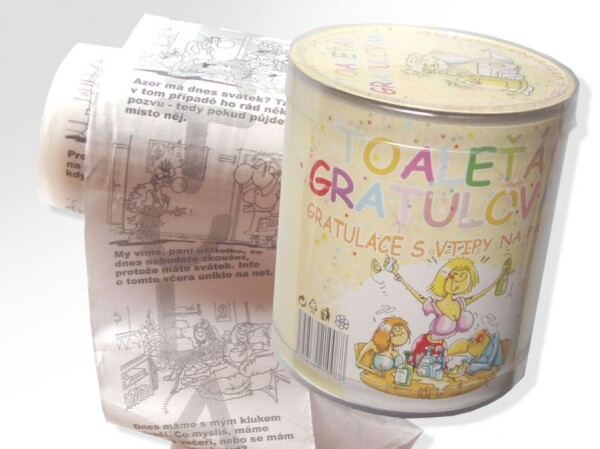 Divja.cz Toaletní papír Gratulovák