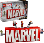 LEGO® Marvel 76313 Logo MARVEL a minifigurky - LEGO® Movie 2