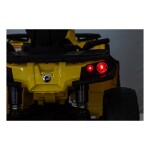 Mamido Dětská elektrická čtyřkolka Can-Am Outlander ATV 4x200W žlutá