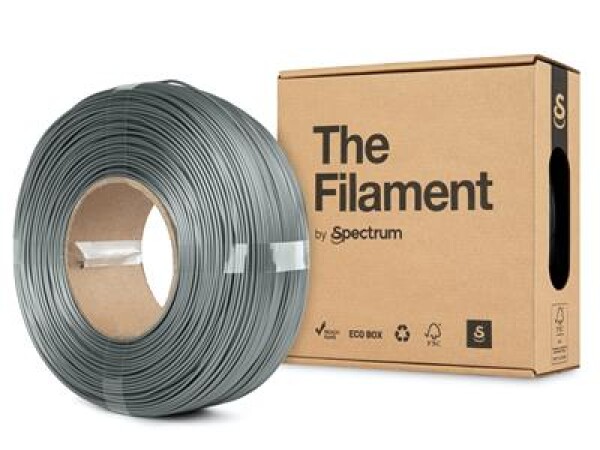 Spectrum Filament "The Filament" ReFill PETG 1.75mm SILVER ALUMINIUM 1kg