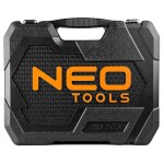 NEO TOOLS 10-076 / Sada nástrčných hlavic / chrom-vanadiová ocel / praktický kufřík (10-076)