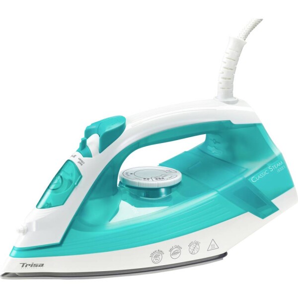 Trisa Classic Steam i5521 žehlička tyrkysová, bílá 2000 W