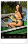 Notique Nástěnný kalendář Girls and Carps 2027,Notique Nástěnný kalendář Girls and Carps 2027