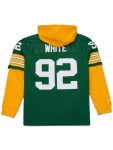Mitchell & Ness Pánská mikina Green Bay Packers NFL Reggie White #92 1996 Jersey Hoodie Velikost: L