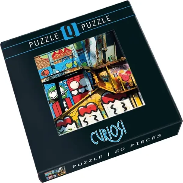 CURIOSI Čtvercové puzzle Q Amsterdam: Vzor III