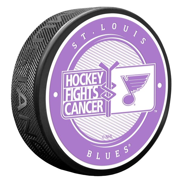Mustang Puk St. Louis Blues NHL Hockey Fights Cancer