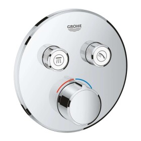 GROHE - SmartControl Baterie pod omítku, 2 výstupy, chrom 29145000