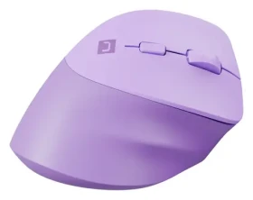 Natec Crake 2 fialová / Bezdrátová optická myš / Vertikální / 2 400 DPI / USB + Bluetooth / 6 tlačítek (NMY-2258)
