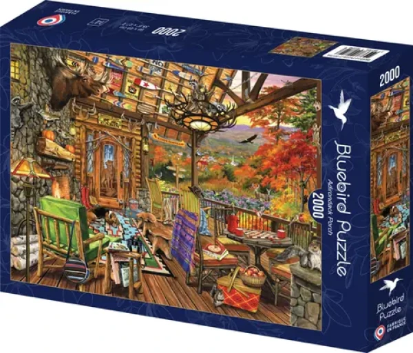 BLUEBIRD Puzzle Adirondacková veranda