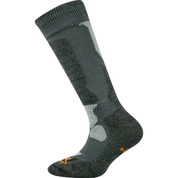 VOXX Podkolenky dětské thermo ETREXÍK sportovní TMAVĚ ŠEDÉ 30-34 104398