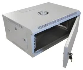 DATACOM 19" rozvaděč jednodílný 4U / hl. 450mm / plechové dveře / nástěnný (71059)