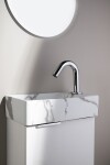 SAPHO - MARGITHA keramické umývátko 38x22cm, otvor pro baterii vpravo, carrara MGT38217