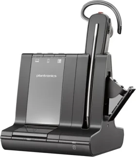 Poly Savi 8245 Office černá / Bezdrátová náhlavní souprava / mikrofon / ANC / jedno sluchátko / Bluetooth / DECT (8D3H1AA#ABB)