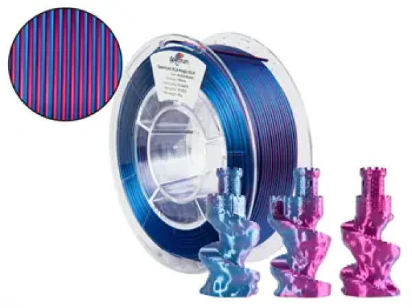 Spectrum PLA Magic Silk Aurora Bloom / Tisková struna / 1,75 mm / 0,25 kg (81398)
