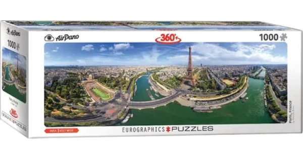 EUROGRAPHICS Panoramatické puzzle Paříž, Francie