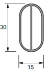 Hettich Šatní tyč D 3m (107988)